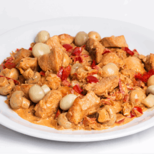 Pollo al strogonoff