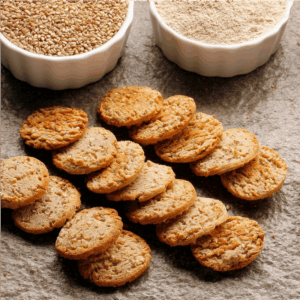 Galletitas saladas con 5 semillas