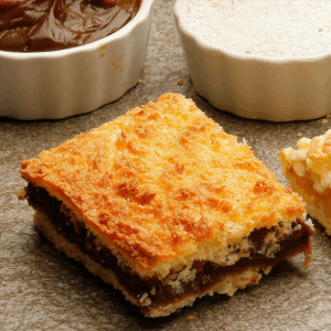 Coco y dulce de leche