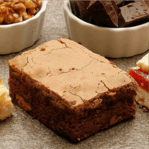 Brownie con nuez